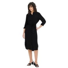 Jacqueline de Yong Dámske šaty JDYRACHEL Regular Fit 15267419 Black (Veľkosť XL)