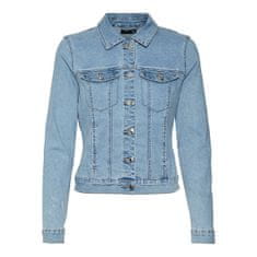 Vero Moda Dámska džínsová bunda VMLUNA 10279492 Light Blue Denim (Veľkosť XS)