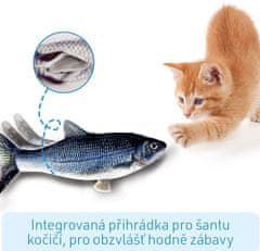 Mediashop FRIGHTY FISH - Hračka pre mačky ryby