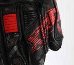 XRC Rukavice na moto TUMP GT7 BLK/RED/FLUO men gloves vel. 2XL