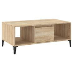 shumee Konferenčný stolík dub sonoma 90x50x36,5 cm spracované drevo