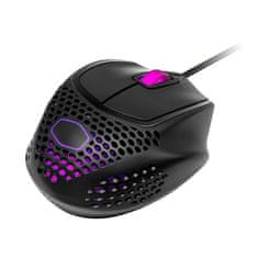 Cooler Master MM720, herná myš, optická, 16000 DPI, RGB, čierna matná