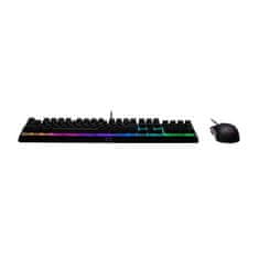 Cooler Master MS110, herný set klávesnice a myši, RGB LED, CZ layout, čierna
