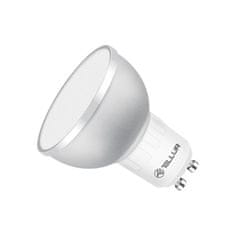 Tellur WiFi Smart LED RGB žiarovka GU10, 5 W, číra, teplá biela