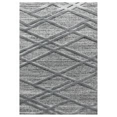 Ayyildiz Kusový koberec Pisa 4706 Grey 60x110
