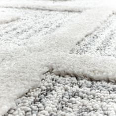 Ayyildiz Kusový koberec Pisa 4707 Grey 60x110