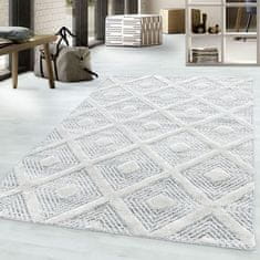Ayyildiz Kusový koberec Pisa 4707 Grey 80x150