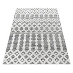 Ayyildiz Kusový koberec Pisa 4710 Grey 280x370