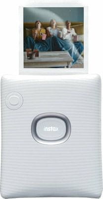 prenosná malá tlačiareň fujifilm instax square link Bluetooth rýchla tlač kvalitné fotografie dlhá výdrž