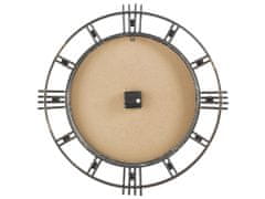 Beliani Nástenné hodiny 63 cm zlaté LANCY