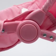 Baby Mix Multifunkčné hojdacie lehátko pre miminko Baby Mix ružovo-biele 