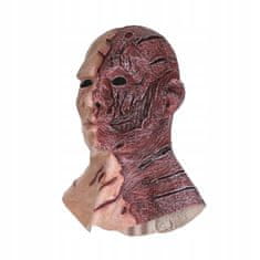 Korbi Latexová maska Burned, halloweenska príšera, muž