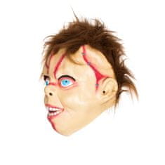 Korbi Profesionálna latexová maska Chucky Doll, Halloween