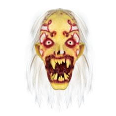Korbi Blond latexová maska, zombie žena
