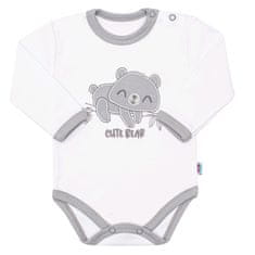 NEW BABY 2-dielna dojčenská bavlnená súpravička New Baby Cute Bear 86 (12-18m)