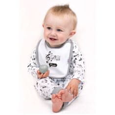 NEW BABY Dojčenský bavlnený kabátik New Baby Music 56 (0-3m)