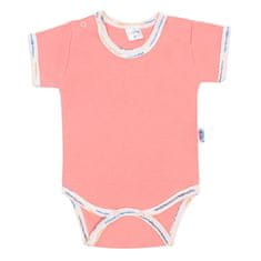 NEW BABY Dojčenské bavlnené body s krátkym rukávom New Baby Summertime dievča 68 (4-6m)