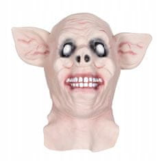 Korbi Profesionálna latexová maska Psycho Pig, Halloween