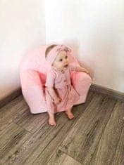 NEW BABY Dojčenské bavlnené šatôčky s čelenkou New Baby Practical 56 (0-3m)