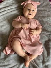 NEW BABY Dojčenské bavlnené šatôčky s čelenkou New Baby Practical 74 (6-9m)