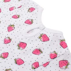 NEW BABY Dojčenské bavlnené šatôčky s čelenkou New Baby Strawbery 56 (0-3m)