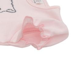 NEW BABY Dojčenské šatôčky s tylovou sukienkou New Baby Wonderful ružové 92 (18-24m)