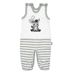 NEW BABY Dojčenské bavlnené dupačky New Baby Zebra exclusive 80 (9-12m)