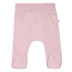 NEW BABY Dojčenské bavlnené polodupačky New Baby BrumBrum old pink 86 (12-18m)