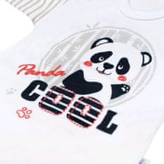 NEW BABY Dojčenské body s dlhým rukávom New Baby Panda 68 (4-6m)