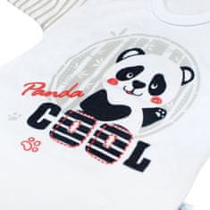 NEW BABY Dojčenské body s dlhým rukávom New Baby Panda 62 (3-6m)