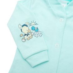 NEW BABY Dojčenský kabátik New Baby Mouse Artist zelený 50