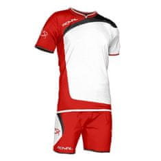 ROYAL Futbalový dres s trenírkami Royal Zilant Biela M biela/červená/čierna