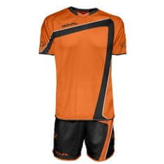 ROYAL Futbalový dres s trenírkami Royal Ikaro Oranžová 3XS oranžová/čierna