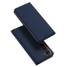 Dux Ducis Skin Pro knižkové kožené puzdro na Samsung Galaxy S23 Plus, modré