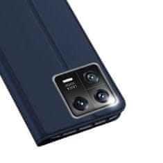 Dux Ducis Skin Pro knižkové kožené puzdro na Xiaomi 13, modré