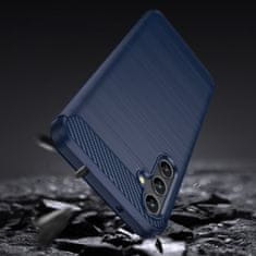 MG Carbon silikónový kryt na Samsung Galaxy A14 5G, modrý