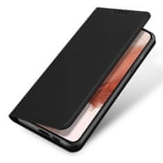 Dux Ducis Skin Pro knižkové kožené puzdro na Samsung Galaxy S23, čierne