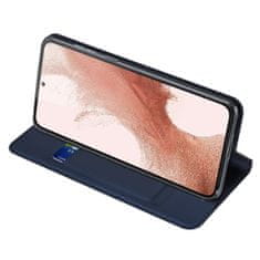 Dux Ducis Skin Pro knižkové kožené puzdro na Samsung Galaxy S23 Plus, modré
