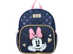 Vadobag Modrý ruksak Minnie Mouse Glitter Love