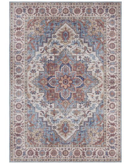 NOURISTAN Kusový koberec Asmar 104002 Cyan / Blue