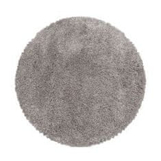 Ayyildiz Kusový koberec Fluffy Shaggy 3500 beige kruh 80x80 (priemer) kruh