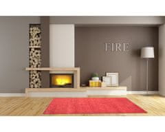 Ručne všívaný kusový koberec Asra wool red 120x170