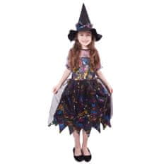 Detský kostým čarodejnice farebná (S) e-obal