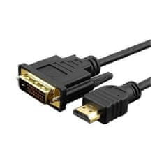 AQ Redukčný kábel HDMI / DVI-D, 2 m (CV15020)