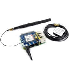 Waveshare HAT pre Raspberry Pi so SIM7600E-H LTE CAT4 4G / 3G / 2G / GSM / GPRS / GNSS