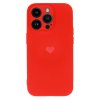 Heart puzdro pre Samsung Galaxy A22 5G - červené