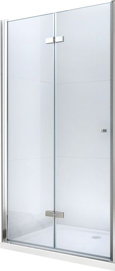 Mexen Lima, skladacie sprchové dvere do otvoru 65 x 190 cm, 6mm číre sklo, chrómový profil, 856-065-000-01-00
