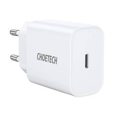 Choetech Sieťová nabíjačka Choetech Q5004 EU USB-C, 20 W (biela)