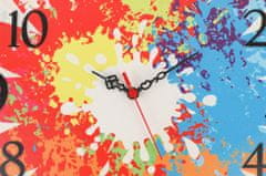 Wallity Nástenné hodiny Coloursy 40 cm farebné