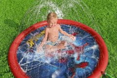Bestway Nafukovacia podložka do bazéna s fontánou Spider-man 165 cm 98792